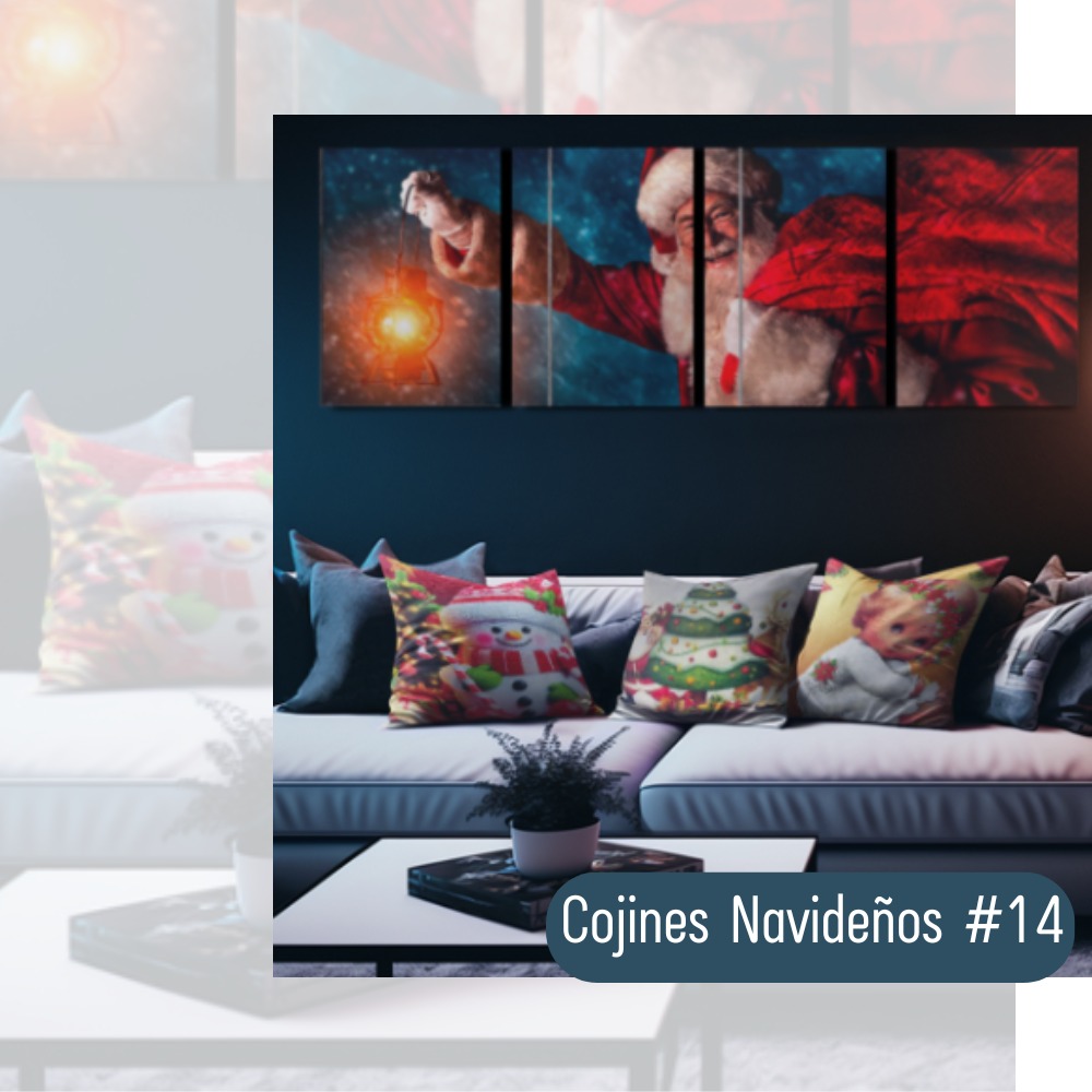 Miniatura 9 de x3 Cojines navideños